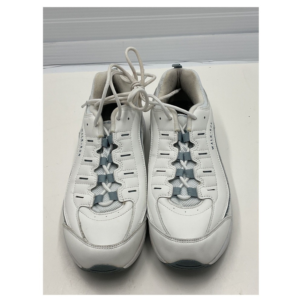 Easy Spirit Romy Women's Walking Shoes White Blue Size 9.5M